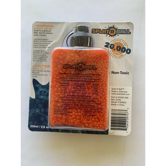 Splat R Ball Water Bead Blaster 20k Refill Pack Ammo (6 Pack) - Picture 4 of 4